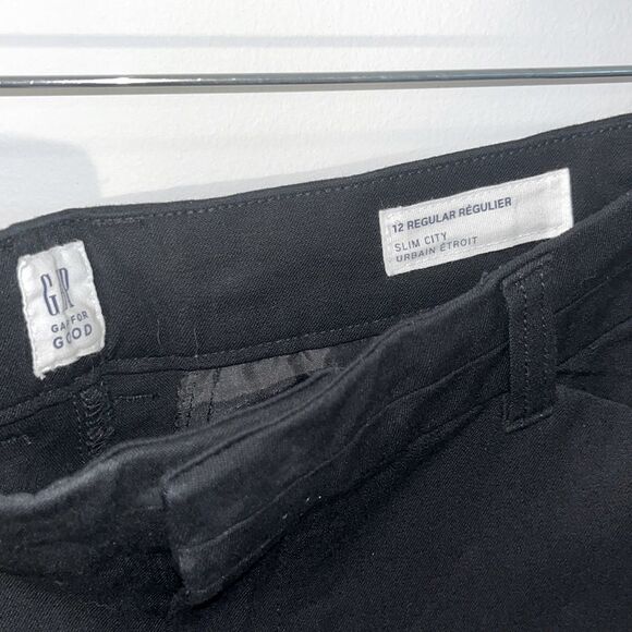 ⭐️LAST CHANCE⭐️ GAP black slim city pant - Picture 3 of 4